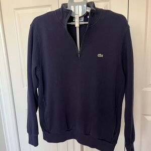 Lacoste Quarter-Zip Pullover